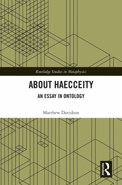 About Haecceity (eBook, PDF)