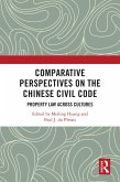 Comparative Perspectives on the Chinese Civil Code (eBook, ePUB)