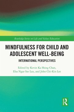 Cover Mindfulness for Child and Adolescent Well-Being (eBook, ePUB)