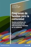 Programas de familias para la comunidad (eBook, ePUB)