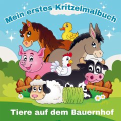 Cover Mein erstes Kritzelmalbuch: Tiere auf dem Bauernhof!