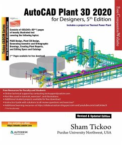 AutoCAD Plant 3D 2020 for Designers, 5th Edition (eBook, ePUB) - Tickoo, Sham