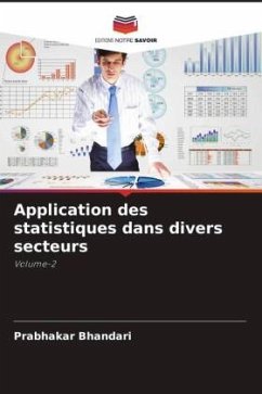 Application des statistiques dans divers secteurs - Bhandari, Prabhakar