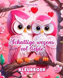 Schattige wezens vol liefde Kleurboek Bron van oneindige creativiteit Ideaal cadeau voor Valentijnsdag - Art, Harmony