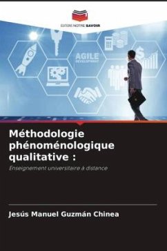 Méthodologie phénoménologique qualitative : - Guzmán Chinea, Jesús Manuel