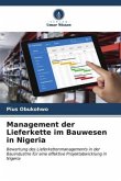 Management der Lieferkette im Bauwesen in Nigeria