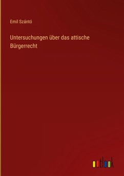 Untersuchungen über das attische Bürgerrecht