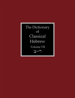 The Dictionary of Classical Hebrew Volume 7