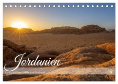 Jordanien - Land zwischen Antike und Moderne (Tischkalender 2024 DIN A5 quer), CALVENDO Monatskalender - Calvendo;Berthelmann, Felix