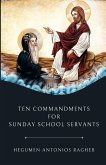 Ten Commandments For Sunday School Servants