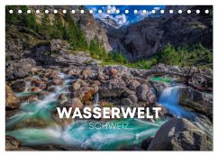 Wasserwelt Schweiz (Tischkalender 2024 DIN A5 quer), CALVENDO Monatskalender - Calvendo;SCHUHMACHER, SIMON