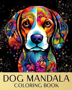 Dog Mandala Coloring Book - Camy, Camelia