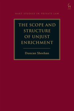 The Scope and Structure of Unjust Enrichment (eBook, PDF) - Sheehan, Duncan