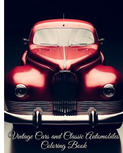 Vintage Cars and Classic Automobiles Coloring Book - Nguyen, Thy