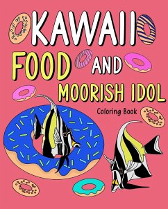 Kawaii Food and Moorish Idol Coloring Book - Paperland