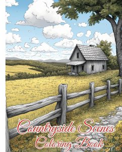 Countryside Scenes Coloring Book - Nguyen, Thy