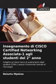 Insegnamento di CISCO Certified Networking Associate-1 agli studenti del 2° anno