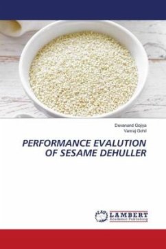 Cover PERFORMANCE EVALUTION OF SESAME DEHULLER