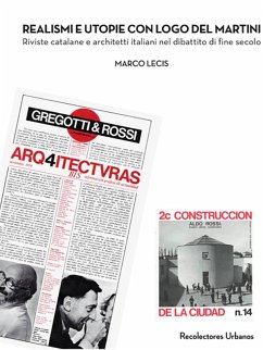 Cover Realismi e utopie con logo del Martini : riviste catalane e architetti italiani nel dibattito di fine secolo
