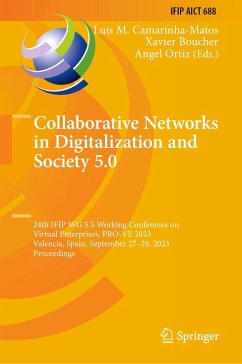 Collaborative Networks in Digitalization and Society 5.0 (eBook, PDF)