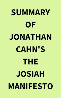 Cover Summary of Jonathan Cahn's The Josiah Manifesto (eBook, ePUB)
