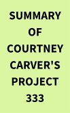 Summary of Courtney Carver's Project 333 (eBook, ePUB)