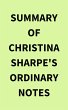 Summary of Christina Sharpe's Ordinary... - Bild 1