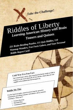 Riddles of Liberty: Learning American History with Brain Teasers and Quizzes (Education by Riddles, #3) (eBook, ePUB) - Zeitlin, Drew
