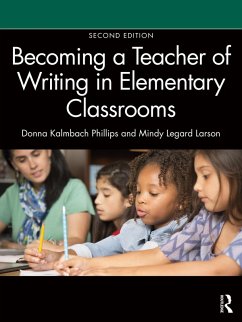 Cover Becoming a Teacher of Writing in Elementary Classrooms (eBook, PDF)
