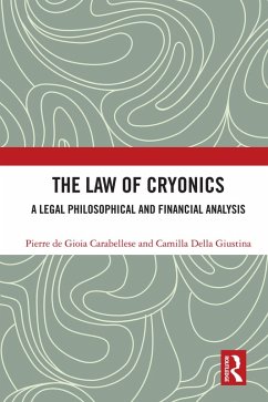 Cover The Law of Cryonics (eBook, PDF)