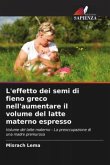 L'effetto dei semi di fieno greco nell'aumentare il volume del latte materno espresso