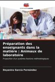 Préparation des enseignants dans la matière : Animaux de laboratoire