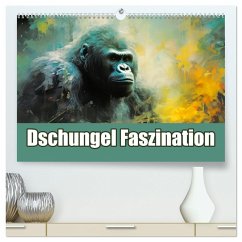 Dschungel Faszination (hochwertiger Premium Wandkalender 2025 DIN A2 quer), Kunstdruck in Hochglanz