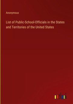 List of Public-School-Officials in the States and Territories of the United States - Anonymous