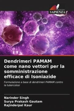 Dendrimeri PAMAM come nano vettori per la somministrazione efficace di Isoniazide - Singh, Narinder;Gautam, Surya Prakash;Kaur, Rajinderpal