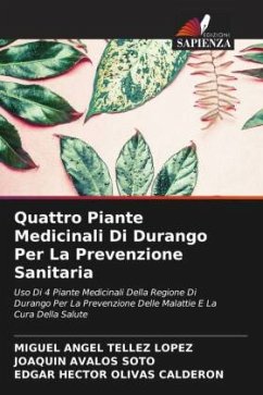 Quattro Piante Medicinali Di Durango Per La Prevenzione Sanitaria - Téllez López, Miguel Angel;Ávalos Soto, Joaquín;OLIVAS CALDERON, EDGAR HECTOR