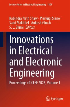 Innovations in Electrical and Electronic Engineering (eBook, PDF)