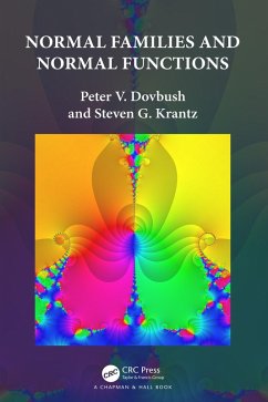 Normal Families and Normal Functions (eBook, ePUB) - Dovbush, Peter V.; Krantz, Steven G.
