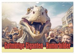 Gutmütige Giganten ¿ Humorbilder (Wandkalender 2025 DIN A3 quer), CALVENDO Monatskalender