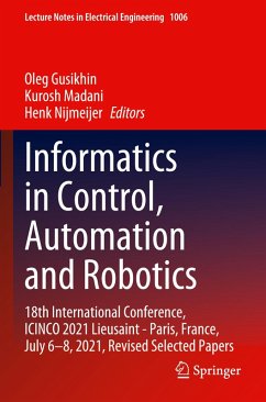 Informatics in Control, Automation and Robotics