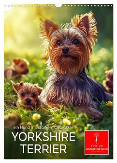 Yorkshire Terrier - ein Hund mit starkem Charakter (Wandkalender 2025 DIN A3 hoch), CALVENDO Monatskalender - Calvendo;Roder, Peter