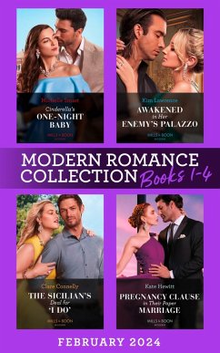 Cover Modern Romance February 2024 Books 1-4 (eBook, ePUB)