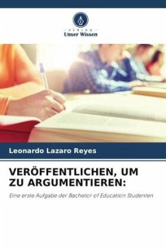 VERÖFFENTLICHEN, UM ZU ARGUMENTIEREN: - Lazaro Reyes, Leonardo