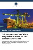 Gütertransport auf dem Magdalena-Fluss in der Binnenschifffahrt