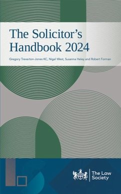 Cover The Solicitor's Handbook 2024