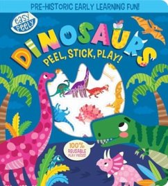Cover Easy Peely Dinosaurs - Peel, Stick, Play!
