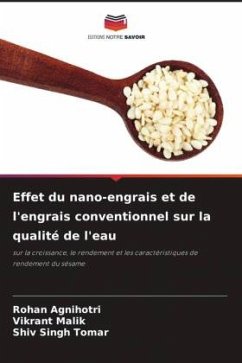 Effet du nano-engrais et de l'engrais conventionnel sur la qualité de l'eau - Agnihotri, Rohan;Malik, Vikrant;Tomar, Shiv SIngh