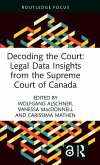 Decoding the Court: Legal Data Insights from the Supreme Court of Canada