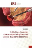 Intérêt de l'examen anatomopathologique des pièces d'appendicectomies