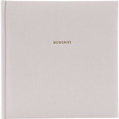 Hama Memories Buchalbum 25x25 50 schwarze Seiten, grau 7682
